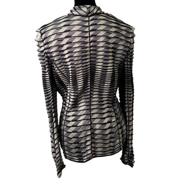 Giorgio Armani Zippered Viscose Sweater Jacket (EU 48/US 16) - Picture 6 of 11